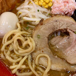 濃厚蟹みそラーメン 石黒商店 - 