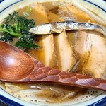 烈志笑魚油 麺香房 三く - 