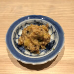 枯淡 - あん肝　奈良漬とたくあん