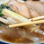 烈志笑魚油 麺香房 三く - 