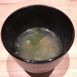 枯淡 - 味噌汁　いやらしくなく甘みが充満