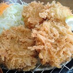 とんかつ専門店 かつ一 - 限定：ひとくちヒレ＆白身フライミックス