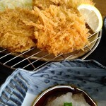 とんかつ専門店 かつ一 - 限定：ひとくちヒレ＆白身フライミックス