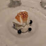 フレンチ割烹 宿 - クレームダンジュと自家製アイスクリーム