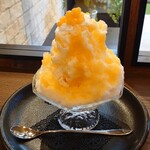 カフェ カルミア - マンゴーヨーグルト(かき氷)1320円