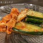 焼肉たかしま - キムチ盛り合わせとナムルの盛り合わせ！！！