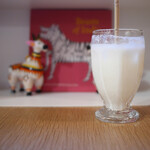 カレーショップ フェンネル - ラッシー（ゴメンなさい一口飲んだ後）