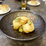 VANNO - ハモのフリット、夏野菜のマリネ添え