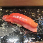 すし博 - マグロ二枚乗せ