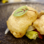 VANNO - ハモのフリット、夏野菜のマリネ添え
