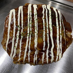 Okonomiyaki Mikawa Tadaya - ハーフ&ハーフの豚玉