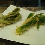 天ぷら 福岡 - たらのめ、こしあぶら