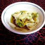 功徳庵 更科 - お通し！(2013,03/23)