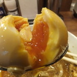 Sanratammemmorita - もりたの味玉割っちゃいました！良い感じの出来栄え