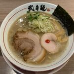 三麺流 武者麺 - 鶏塩そばこってり＠三麺流武者麺江坂本店（2021年4月某日）