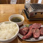 焼肉 蔵 - 名物ハラミステーキ定食M