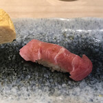 築地秀徳元祖 - 旬のインドマグロ中トロ