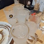 腹黒屋 - ★★★★コース 3500円 飲み放題のためレモンサワーを大量注文！全部飲んだけど！