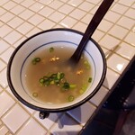 恵比寿サウナー - お通し1:蕎麦の実の粥