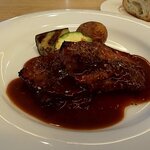 honohono - 豚バラ肉のペッパーロースト　醤油とバルサミコのソース（2022.6）