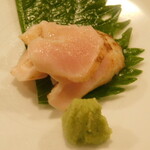 肉割烹 五平 - 御造り ミノの湯引き(おまかせコース料理)