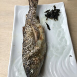 Teuchi Soba Katsura - ますの塩焼き