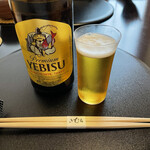 馳走 きむら - エビスで乾杯！