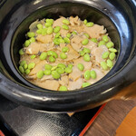 馳走 きむら - 鮑と枝豆は三浦半島の羽っ娘会