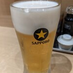 牛カツ京都勝牛 - 生ビール