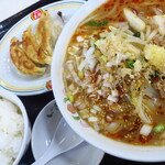 餃子の王将 - 辣菜麺フェアセットＢ