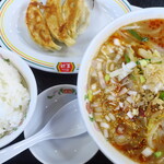 餃子の王将 - 辣菜麺フェアセットＢ