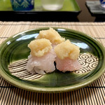 よし町 - 【お造】
      淡路 鱧炙り