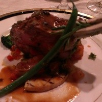 フレンチレストランロジェ - 子羊肉のペルシャード　ラタトゥイユ添え