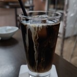 明石焼 濱 - アイスコーヒー