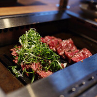 焼肉一七三 向山 - 「塊焼き」青ネギ