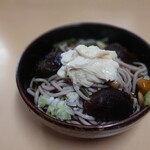 河内屋食堂 - 湯葉椎茸そば(¥950)