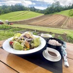 180347501 - シェフの気まぐれパワーサラダ(\1,500)　ご飯チョイス