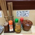 きどりらーめん - 調味料等「遊び道具」