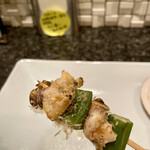 おいしかよ - つぶ貝とオクラ