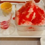 れすとらん杉並 - カキ氷　イチゴ