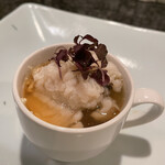 おいしかよ - 鱧と冬瓜 梅餡かけ