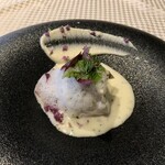 アンシャンテ - 本日のお魚と青海苔のヴァプール