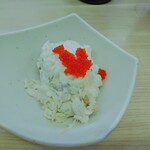 Sushiro - 店内仕込の海鮮ポテサラ（\120）