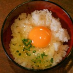 Simple egg-cooked rice