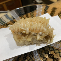 天ぷら もっこす - 甘鯛は松笠焼きの如く