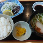 枕崎お魚センター - 地魚刺身定食