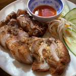 ベトナム料理 ハイズォンクアン - 豚の米粉漬けサッパリ焼き　コレ美味い