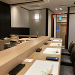 北新地 鮨 葵 - カウンター