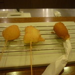 にしや - もち、ほたて貝柱、カニ爪