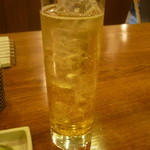 にしや - 杏露酒ソーダ割り